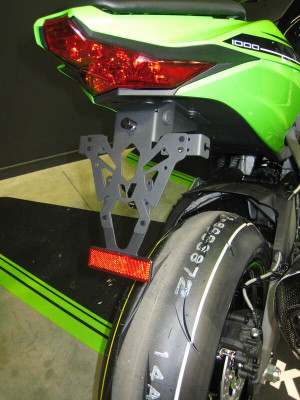 Support de plaque marque V PARTS noir Kawasaki ZX10R