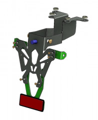 Support de plaque marque V PARTS noir Suzuki GSR750