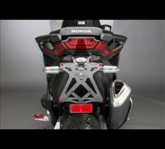 Support de plaque réglable marque LIGHTECH noir Honda X-Adv