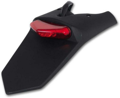 Support de plaque Ufo noir avec feu à led