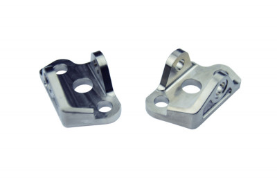 Support de repose-pieds titane Scar | XE 125, XX 125, TTR 125, YZ 125, YZ 250