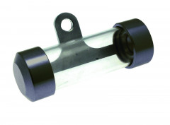 Support de vignette d'assurance cylindrique gris titane Oxford