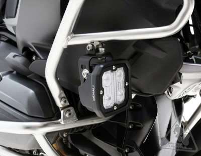 Support éclairage Crash Bar DENALI | Moto BMW