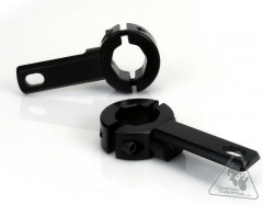 Support éclairage marque DENALI cadre et crash bars 21-29mm noir