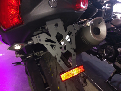 SUPPORT PLAQUE V-PARTS YAMAHA T-MAX 530