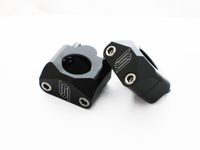 Pontets de guidon Ø22mm en Ø28,6mm Scar