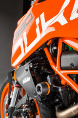 Tampon de protection marque LIGHTECH noir KTM 390 Duke