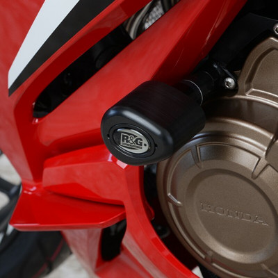 Tampon de protection marque R&G RACING Aero noir Honda CBR500R
