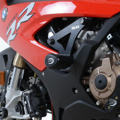 Tampons de protection marque R&G RACING Aero noir BMW S1000RR