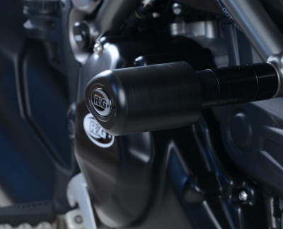 Tampons de protection marque R&G RACING Aero noir Ducati 1260 Multistrada