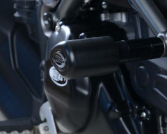 Tampons de protection marque R&G RACING Aero noir Ducati 1260 Multistrada