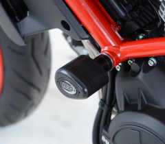Tampons de protection marque R&G RACING Aero noir Ducati Monster 797