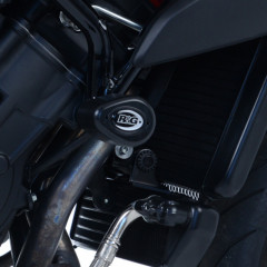 Tampons de protection marque R&G RACING Aero noir MV Agusta
