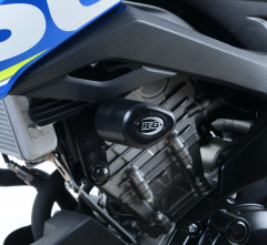 Tampons de protection marque R&G RACING Aero noir Suzuki GSX-S125