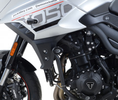 Tampons de protection marque R&G RACING Aero noir Triumph Tiger 1050 Sport