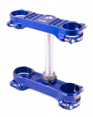 Té de fourche ROCS Tech bleu Xtrig | Motocross SHERCO HRD