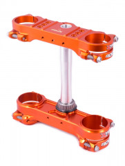 Té de fourche ROCS Tech orange Xtrig | Motocross, Moto KTM, GAS GAS, HUSQVARNA