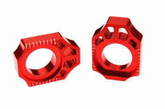 Tendeur de chaîne rouge Scar | KLX R 450, KX 125, 250, 450, KXF 250, 450, RMX 450, RMZ 250, 450