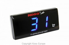 Indicateur de température / thermomètre Super Slim Style universel KOSO