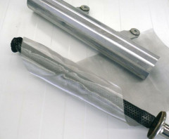 Toile inox tressée 500x220mm Acousta-Fil