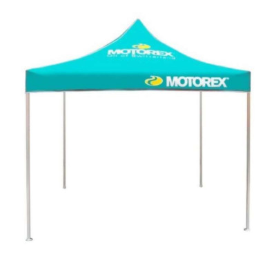 Tonnelle de paddock marque Motorex 3x3m