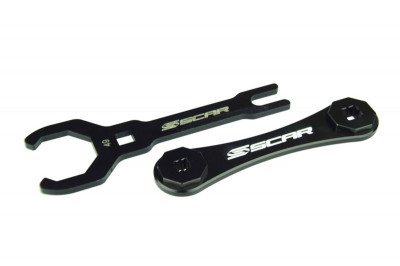 Clé de fourche double Kayaba Ø49mm / 8 Pans