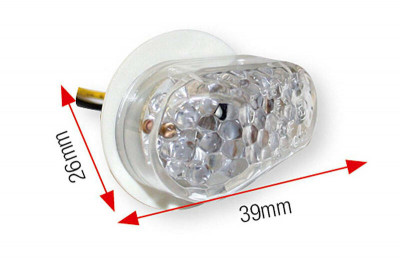 Clignotant Basic LED homologué par paire Bihr | YAMAHA