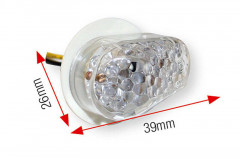 Clignotant Basic LED homologué par paire Bihr | YAMAHA
