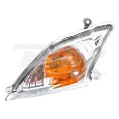 Clignotant avant gauche translucide type origine Vparts | MBK FLAME 125, YAMAHA CYGNUS XC 125