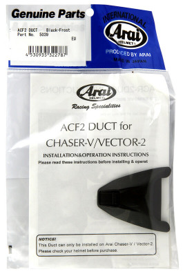 Ventilation supérieure avant marque Arai Air Conductor Front-2 frost noir