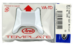 Ventilation supérieure centrale avant marque Arai Front Top Duct Frost blanc