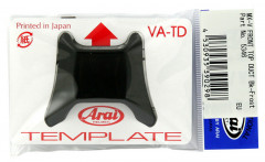 Ventilation supérieure centrale avant marque Arai Front Top Duct Frost noir