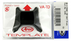 Ventilation supérieure centrale avant marque Arai Front Top Duct noir