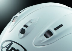 Ventilation supérieure centrale marque Arai IC-Duct-5 Café Racer vert