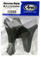 Ventilations arrières latérales supérieures marque Arai Center Side Duct frost noir
