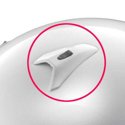 Ventilations supérieures avant marque Arai TDF Duct-3 diamond blanc