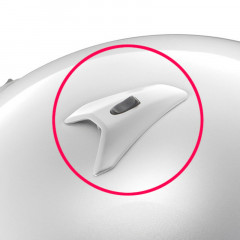 Ventilations supérieures avant marque Arai TDF Duct-3 diamond blanc