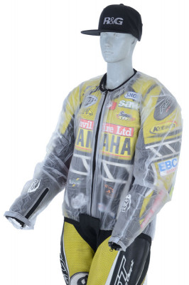 Veste imperméable R&G RACING Racing transparente L