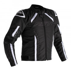 Veste marque RST S-1 textile couleur noir/blanc taille L