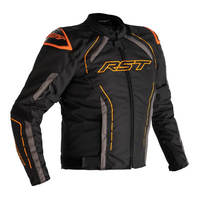 Veste marque RST S-1 textile couleur noir/gris/orange taille S
