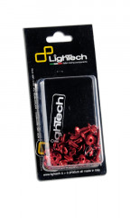 Vis de carter marque LIGHTECH Ergal rouge Yamaha T-Max 500/530