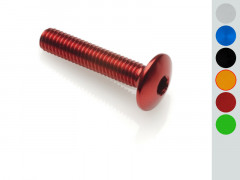Vis tête bombée marque Lightech M5 x 20 Ergal couleur or
