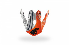 Visière de casque marque UFO shock Orange