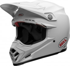 Casque cross BELL Moto-9s Flex Solid - Blanc taille XL