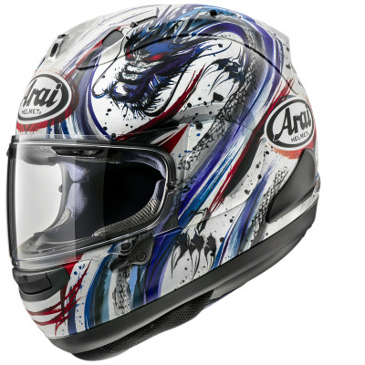 Casque intégral ARAI RX-7V EVO KIYO TRICO - Réplica taille L