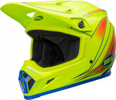 Casque cross BELL MX-9 Mips - Zone Gloss Retina Sear taille S