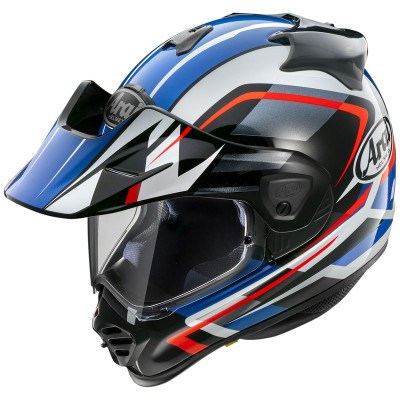 Casque cross ARAI TOUR-X5 Discovery - bleu taille XL