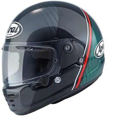Casque intégral ARAI CONCEPT-XE Temu - vert taille L