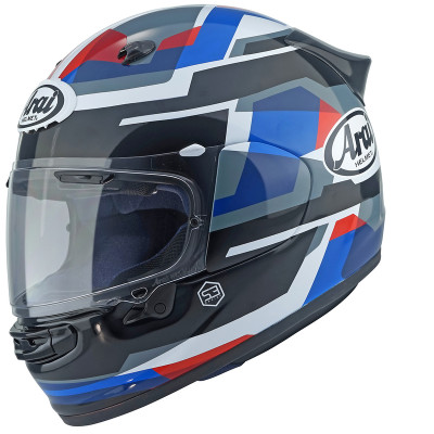 Casque intégral ARAI QUANTIC Abstract - bleu taille L