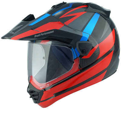 Casque cross ARAI TOUR-X5 Africa Twin - rouge taille XS